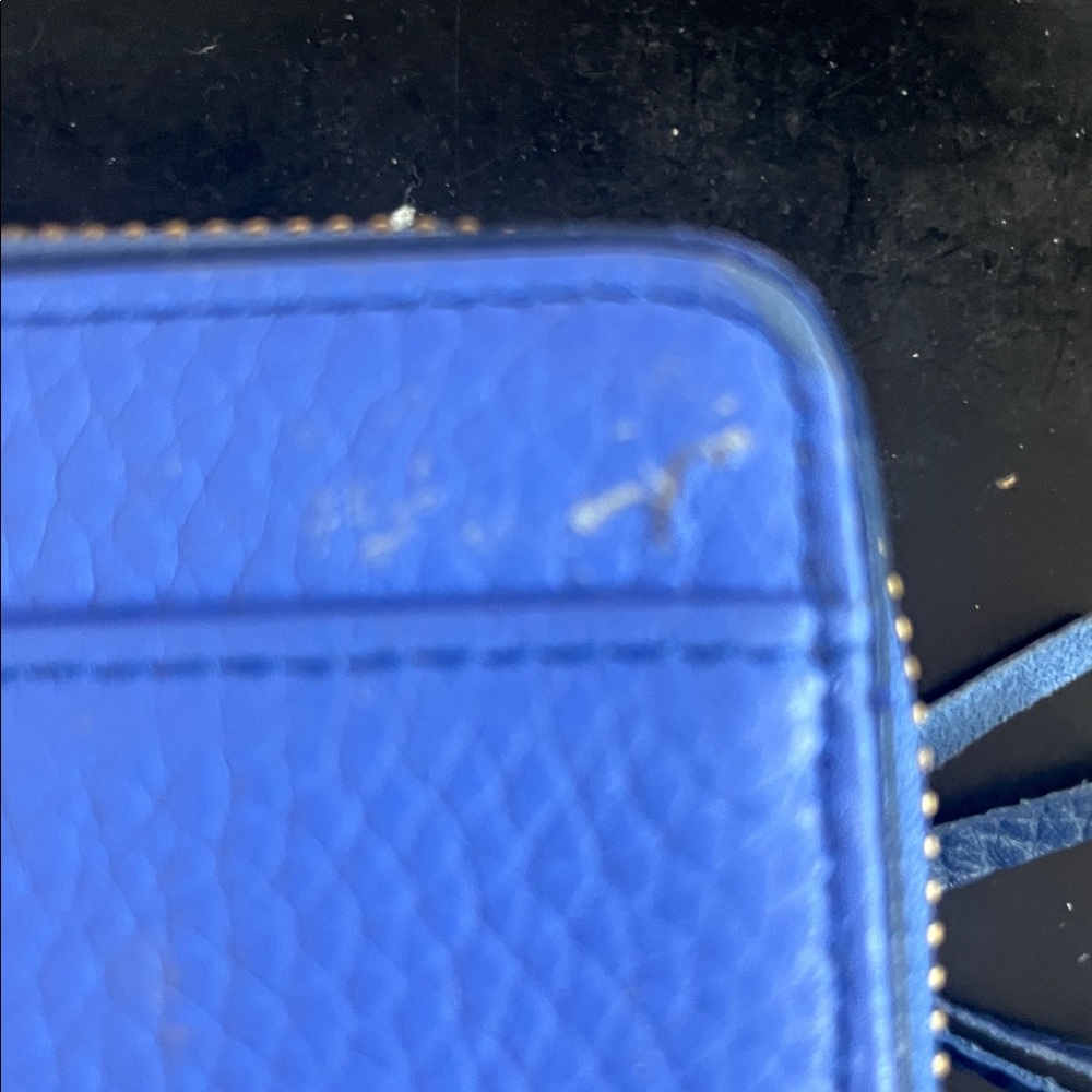 Kate Spade Vibrant Blue Tassel Wallet - Picture 3 of 4